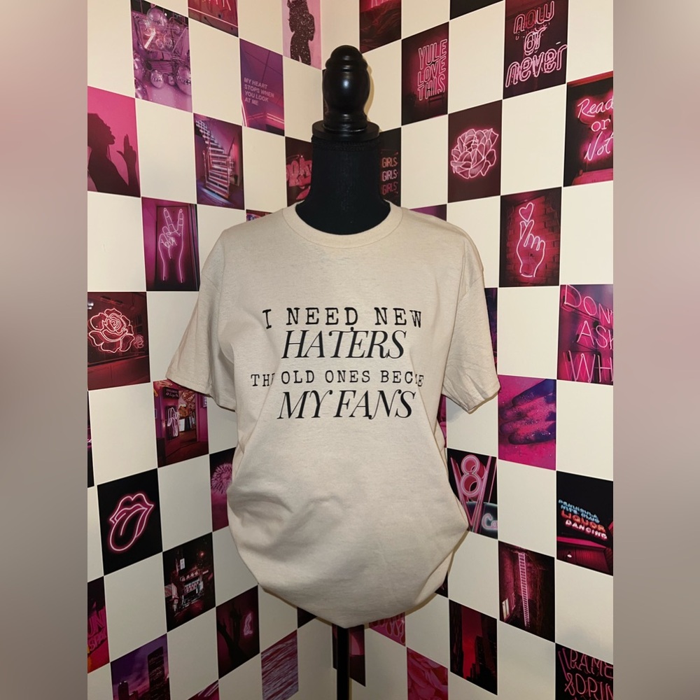 I need new haters Tshirt - Picture 2 of 6